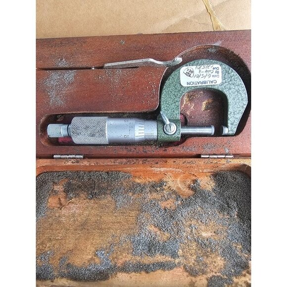 Mitutoyo 5210-540 Mechanical Outside Micrometer 0-1 in 0.001 Pre-owned Mint - Picture 1 of 5